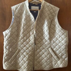 Van Heusen Navy Quilted Vest